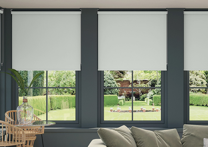 Palermo (Blackout), Light Grey - Roller Blind - Image 3